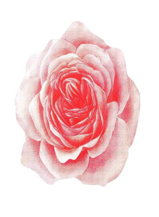 Jolitee Premium 3-Ply Dinner Napkins - Elegant Guest Towels Perfect for Weddings, Bridal Showers, Parties & Daily Use, Extra Large, Disposable, Versatile Designs (Die Cut Rose) - Image 1